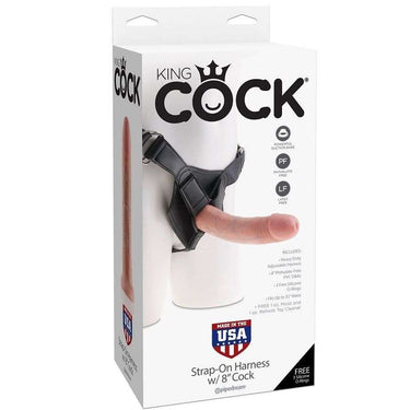 Imbracatura King Cock Strap-On Realistica, Sicura e Regolabile